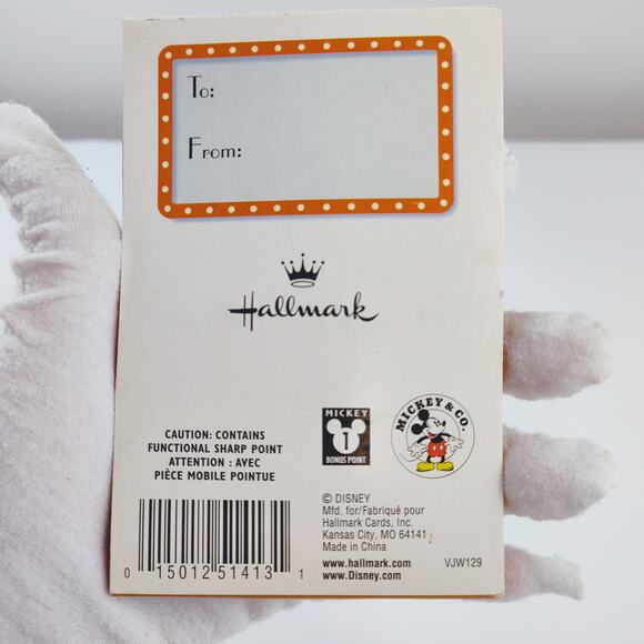 Disney X Hallmark Minnie & Mickey Brass Couples Pin Set - Picture 6 of 7